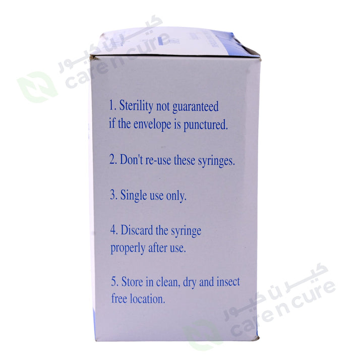 Disposable Syringe 24 gm 5 ml 100 Pieces