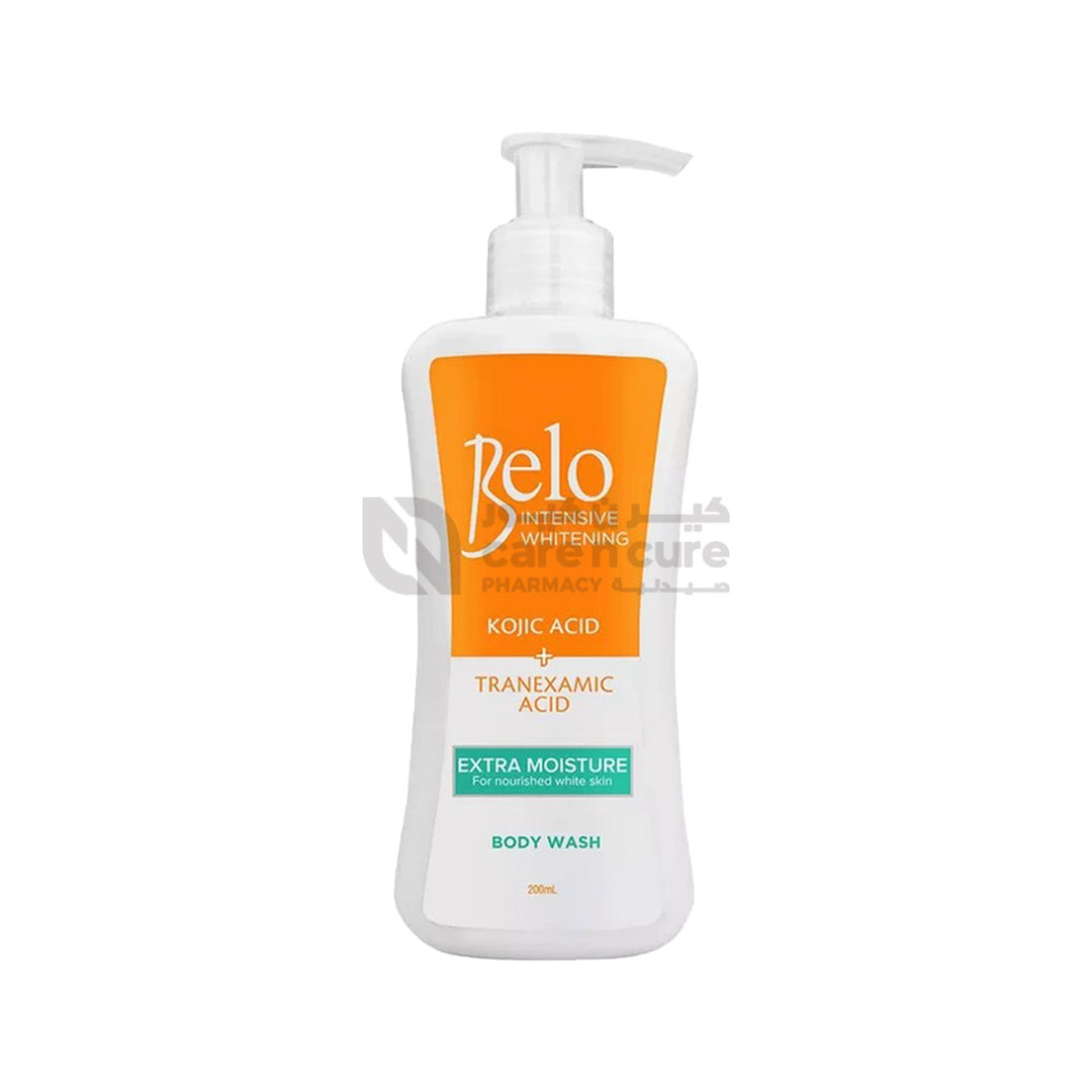 Belo Inten Whiten Body Wash Extra Moist 475ml Belo Inten Whiten Body Wash Extra Moist 475ml
