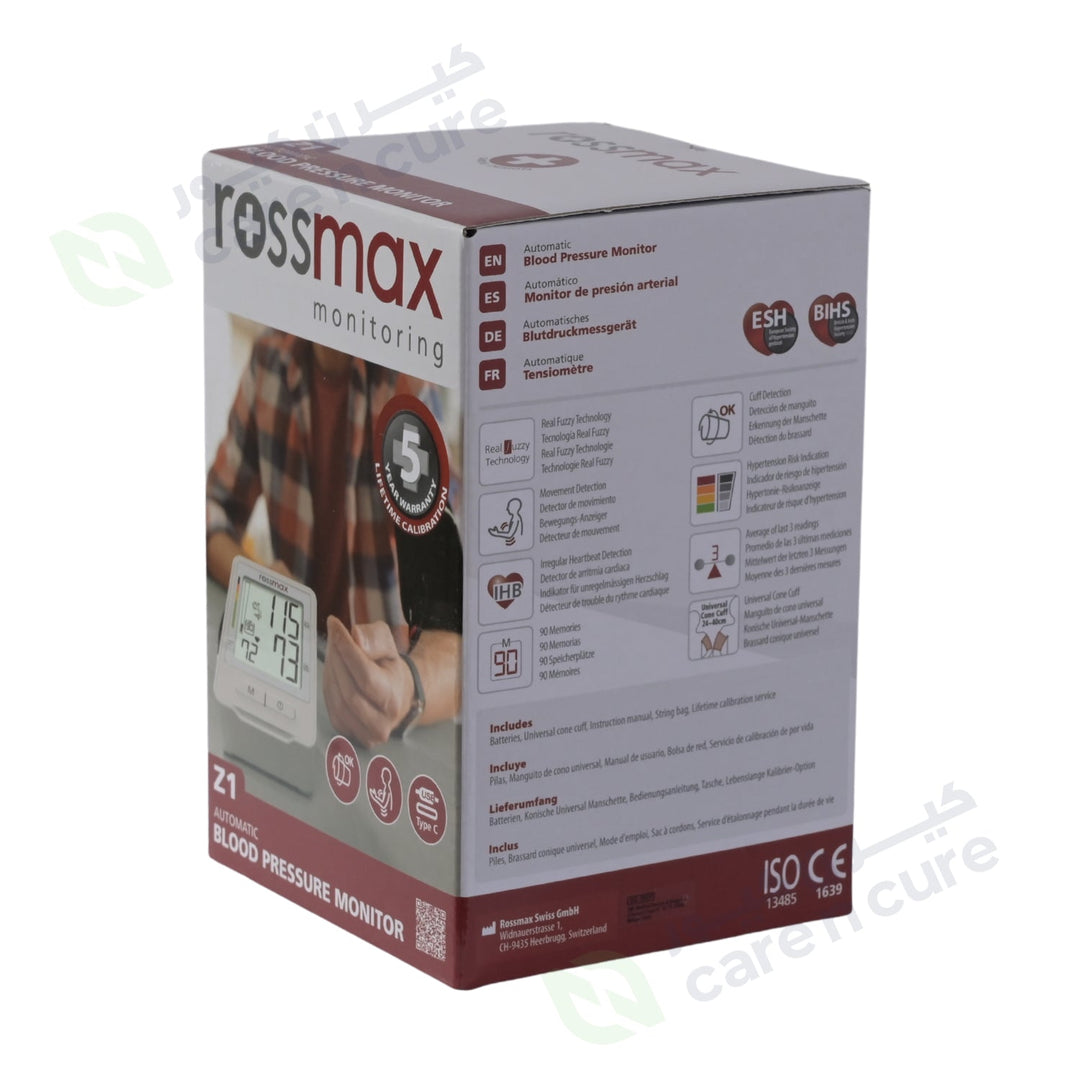 Rossmax Bp Monitor (Arm) Z1