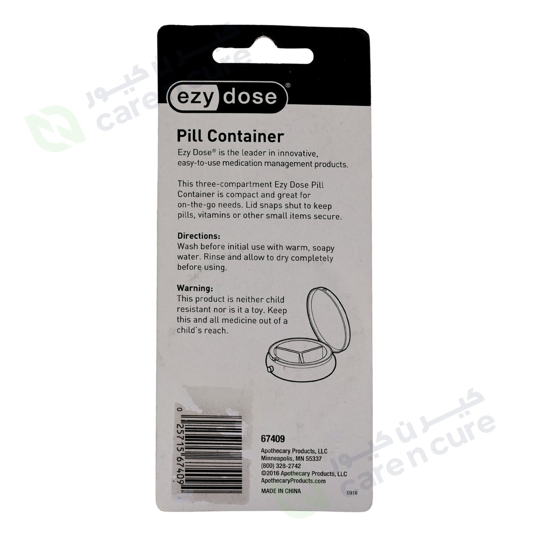حاوية حبوب محمولة Ezy Dose 67409 حاوية حبوب محمولة Ezy Dose 67409