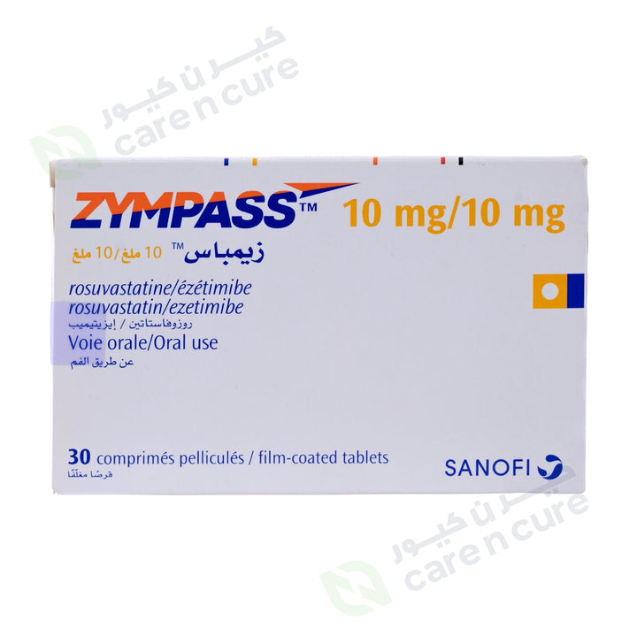 Zympass 10mg/10mg Tablets 30 Pieces