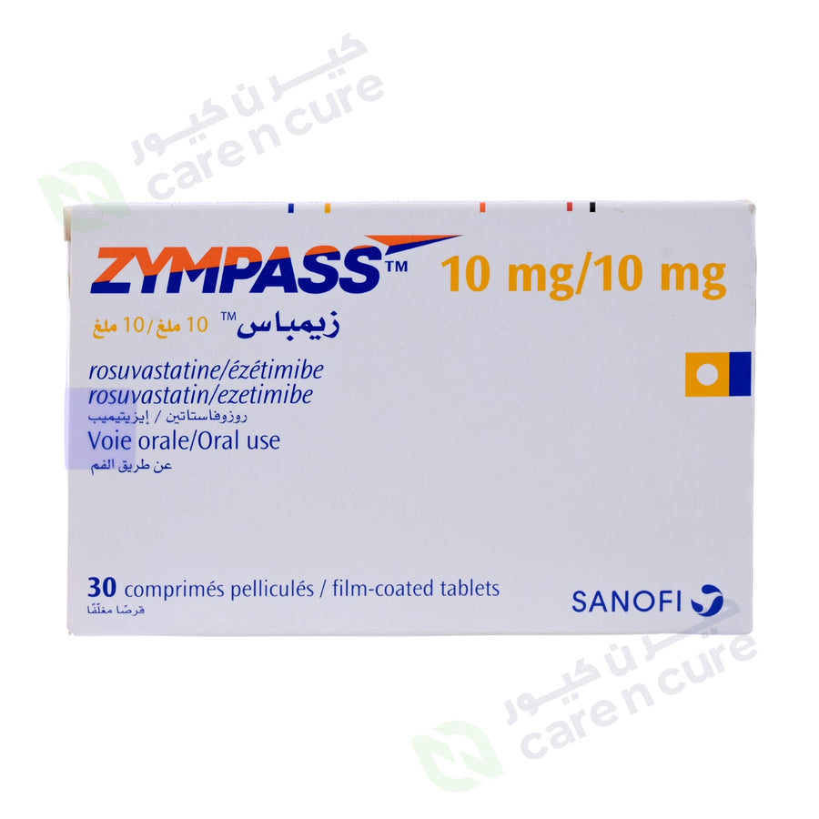 Zympass 10mg/10mg Tablets 30 Pieces
