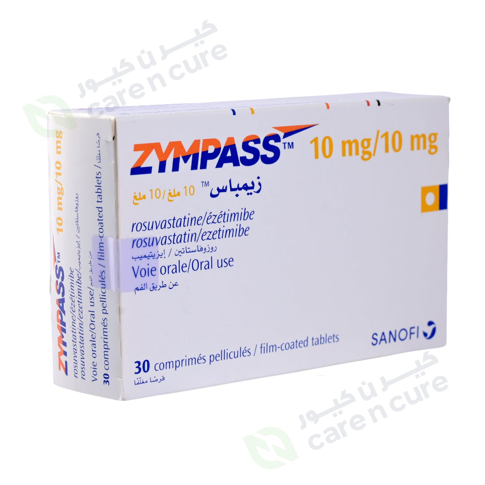 Zympass 10mg/10mg Tablets 30 Pieces