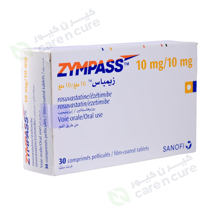 Zympass 10mg/10mg Tablets 30 Pieces