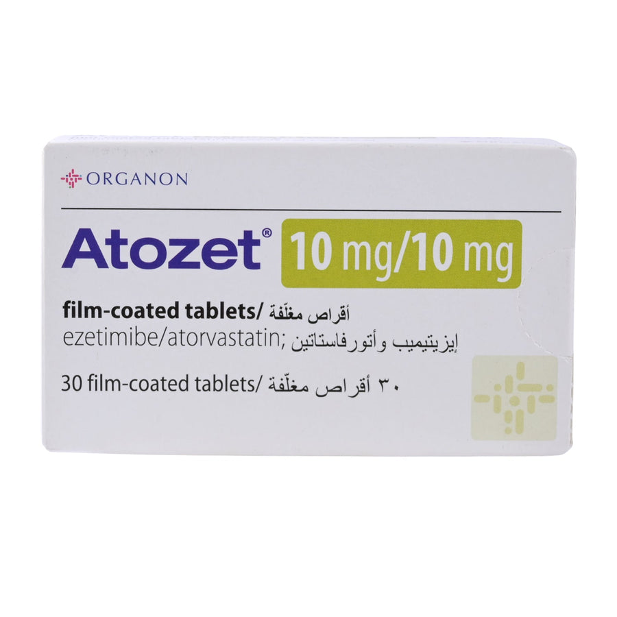 Atozet 10/10 mg Tablets 30 Pieces