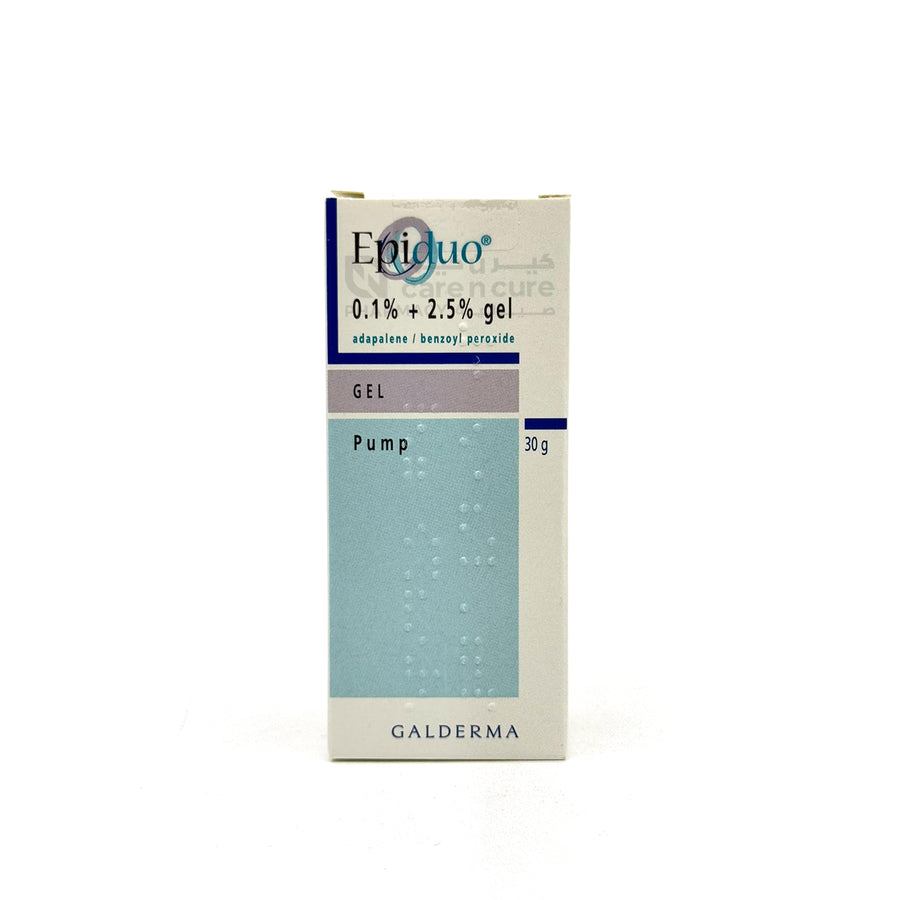 Epiduo Gel 0.1 % / 2.5% Gel Pump 30 gm