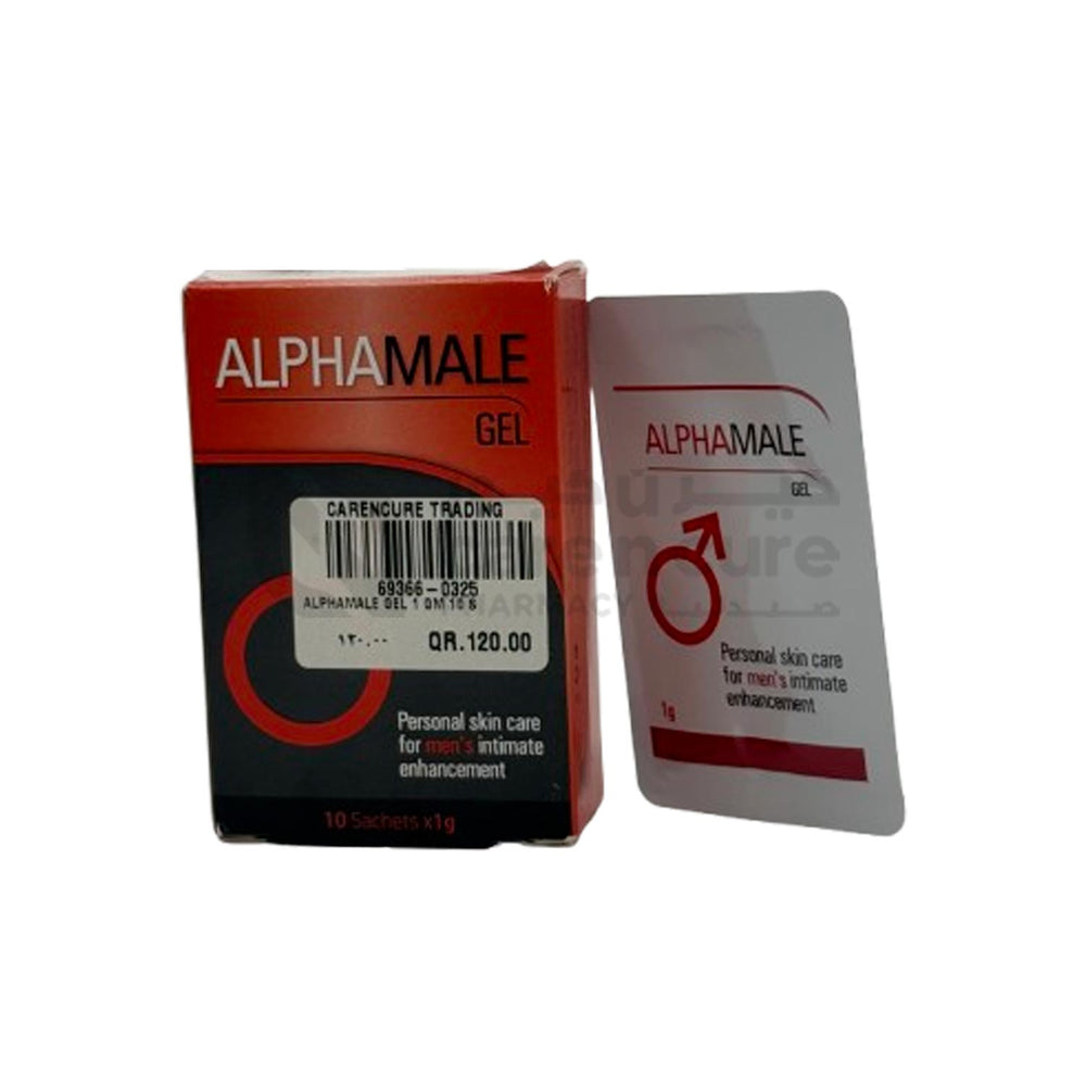 Alpha Male Gel 1 gm 10 Pieces