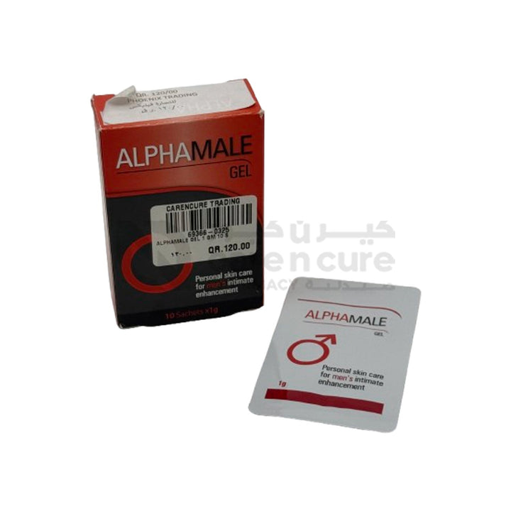 Alpha Male Gel 1 gm 10 Pieces