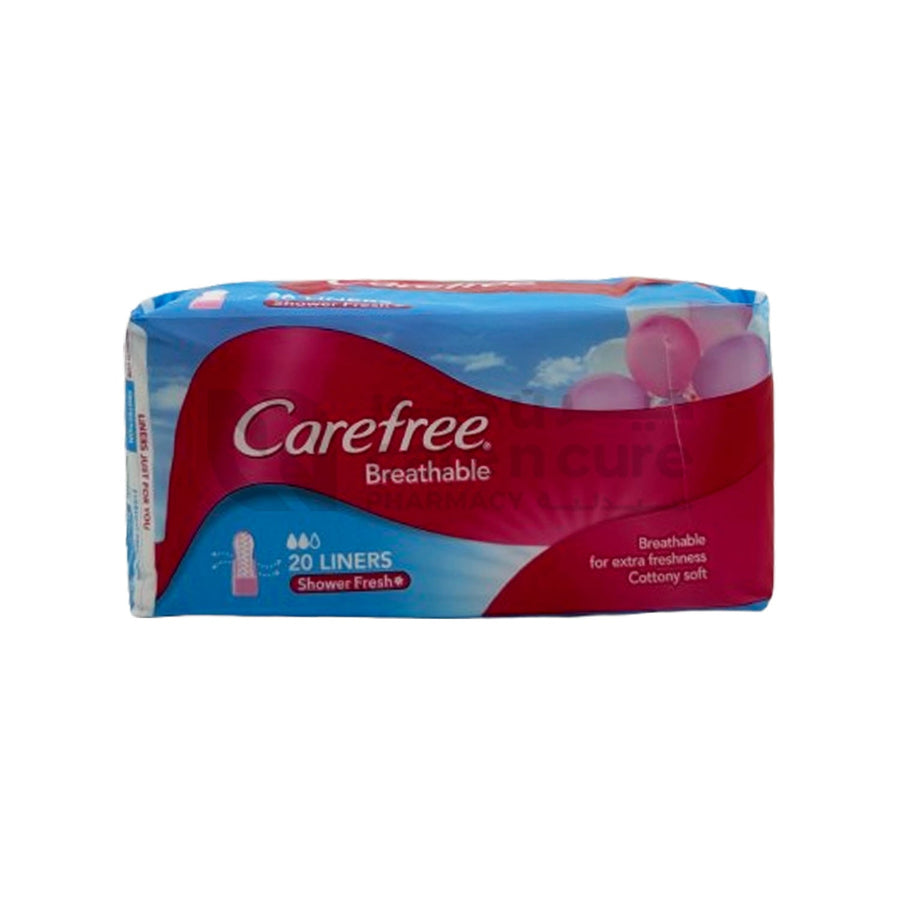 Carefree Breathable Panty Liner Np 20 Pieces