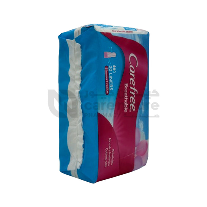 Carefree Breathable Panty Liner Np 20 Pieces