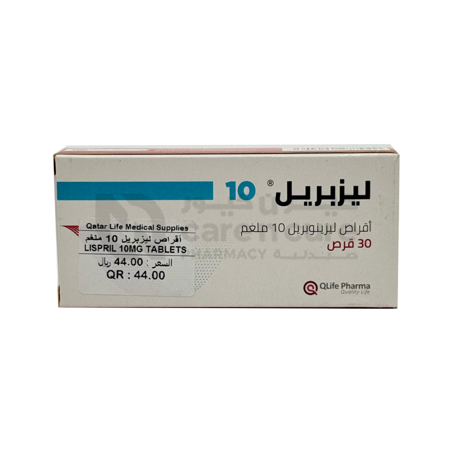 Lispril 10Mg Tablets 30 Pieces