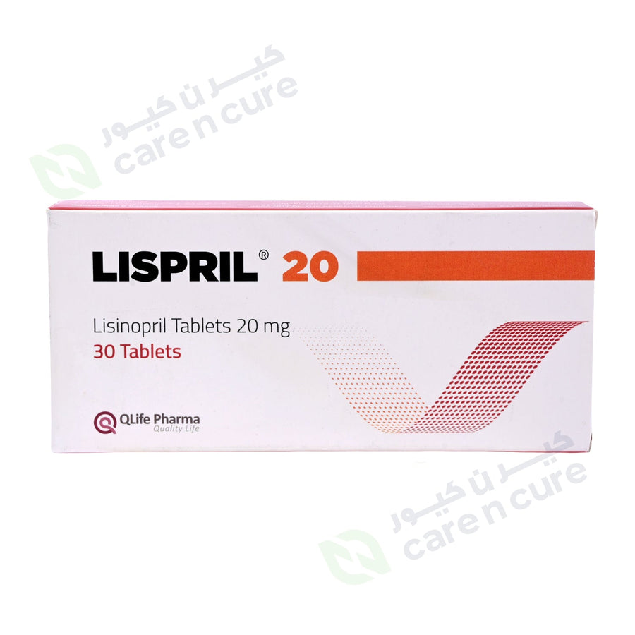 Lispril 20Mg Tablets 30 Pieces