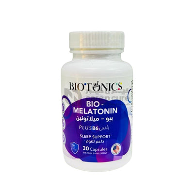 Biotonic Bio Melatonin Plus B6 30 Capsules