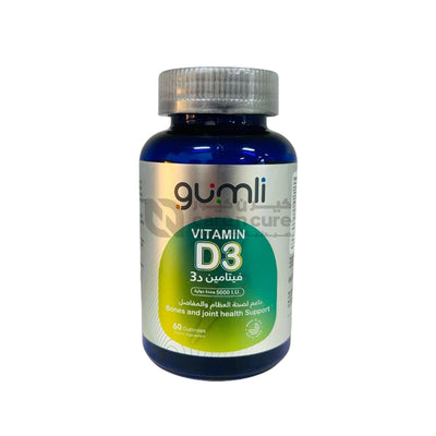 Biotonic Gumli Vitamin D3 5000 I.U 60 Gummy - 69448