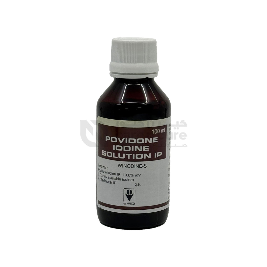 Vilco Winodine S Povidone Iodine Solution Bp 100ml