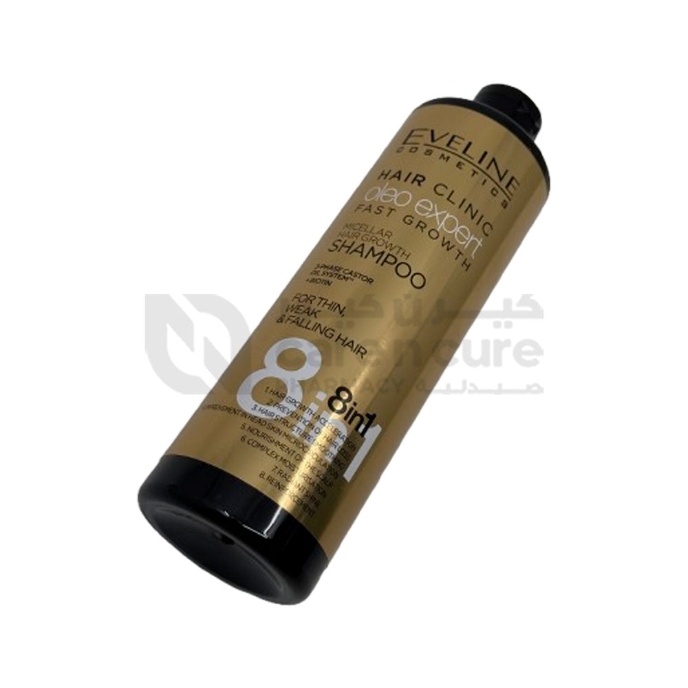 Eveline Oleo Expert Fast Growth Shampoo 8 In 1 400ml