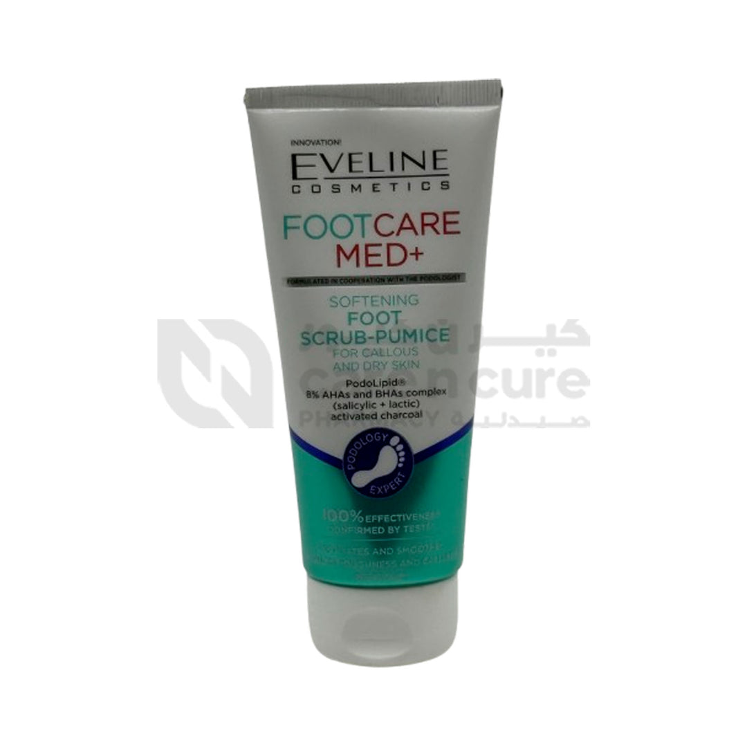 Eveline Foot Care Med+ Foot Scrub-Pumice 100ml