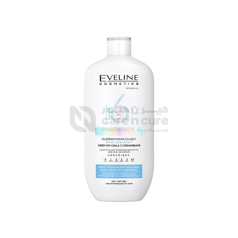 Eveline 6 Ceramides Deeply Moist Emollient Body Cream 350 ml