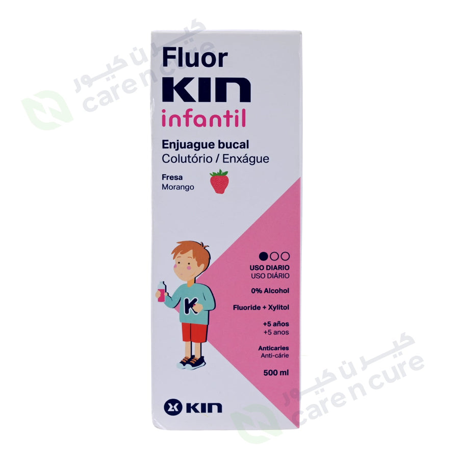 Fluor Kin For Children Mouth Wash 500 ml
