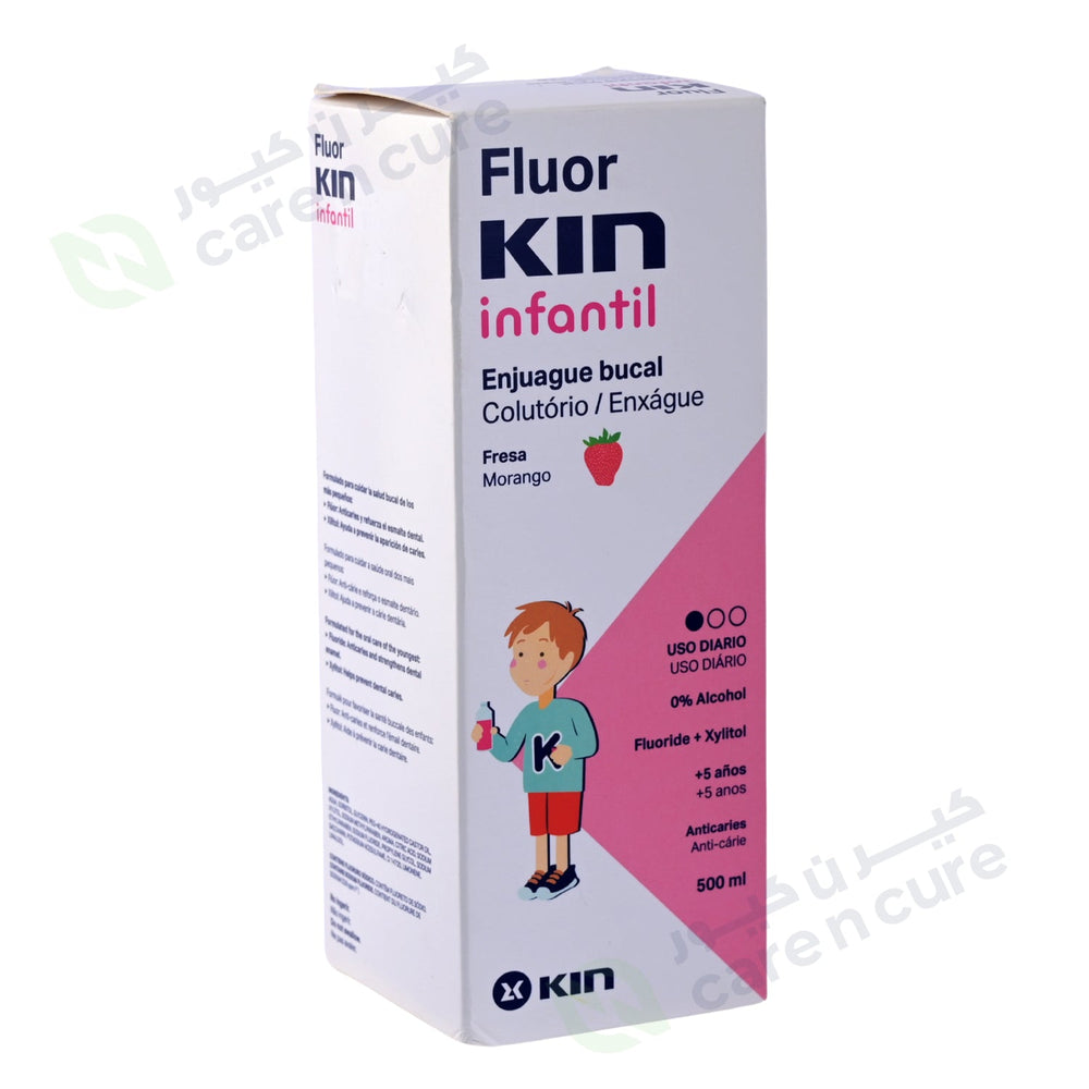 Fluor Kin For Children Mouth Wash 500 ml