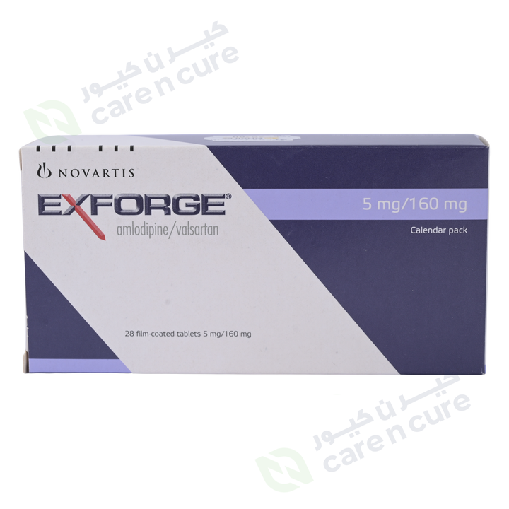 Exforge 5mg / 160mg 28 Pieces