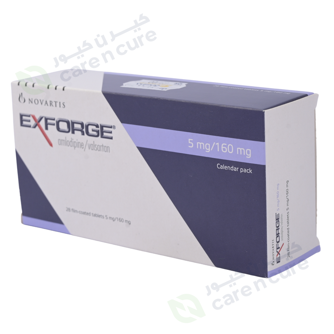 Exforge 5mg / 160mg 28 Pieces
