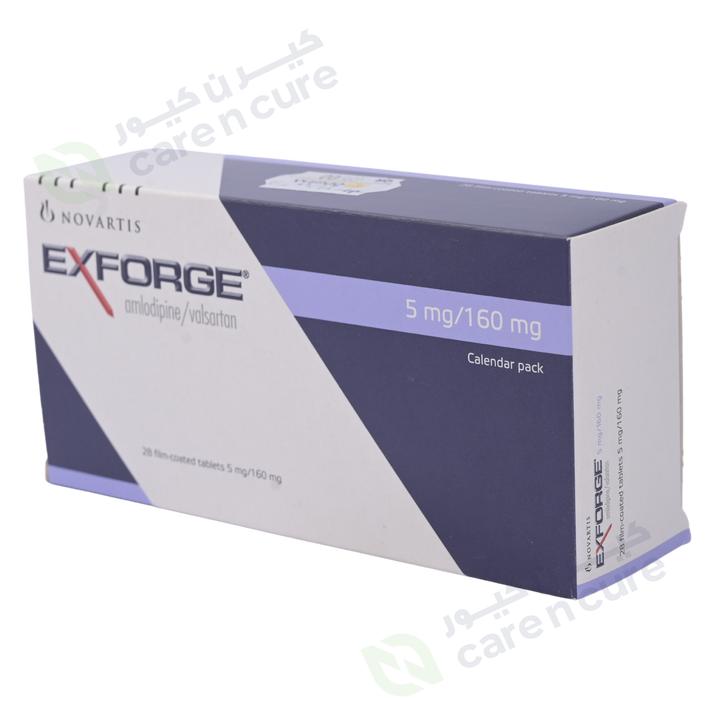 Exforge 5mg / 160mg 28 Pieces