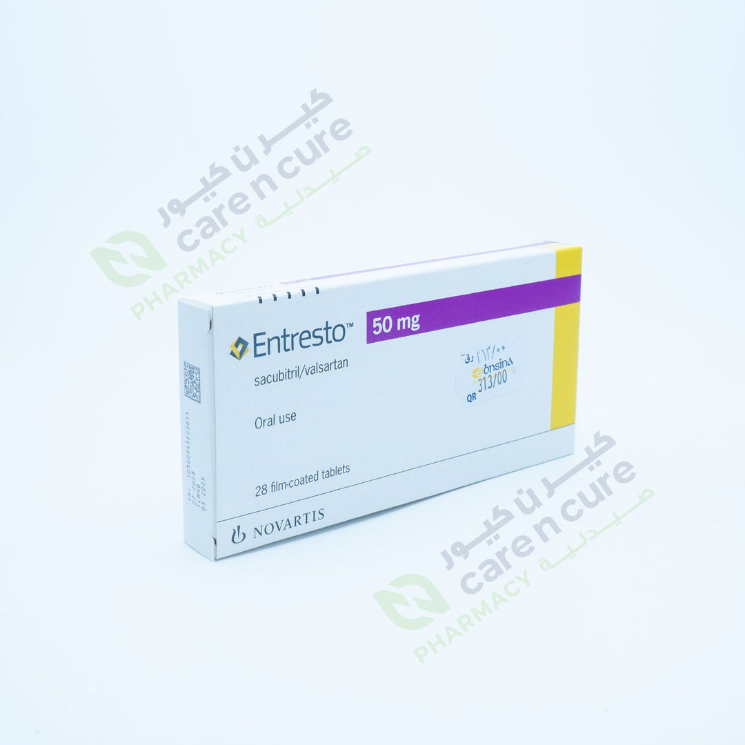 Entresto 50 Mg Fc Tab 28 Pieces Entresto 50 Mg Fc Tab 28 Pieces