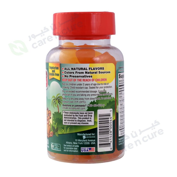 Leona Omega +Dha Gummies 60 Pieces