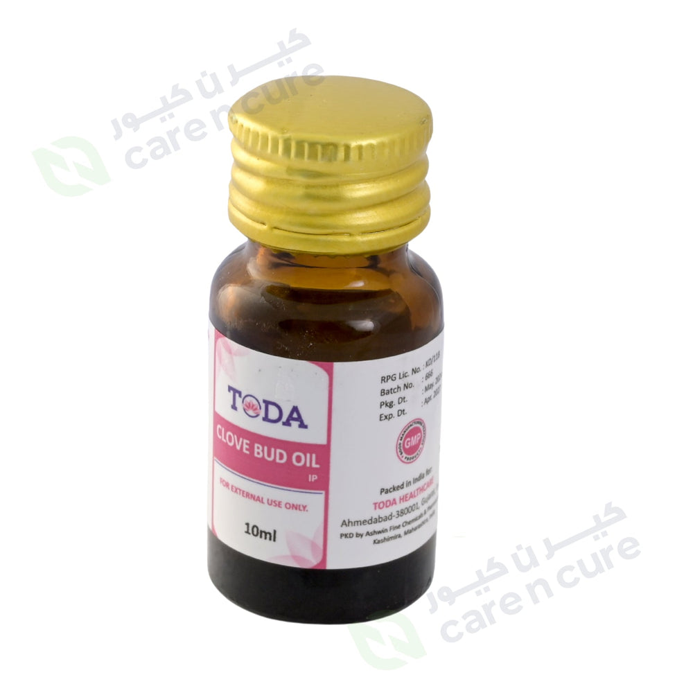 Toda Clove Oil Ip 10 ml