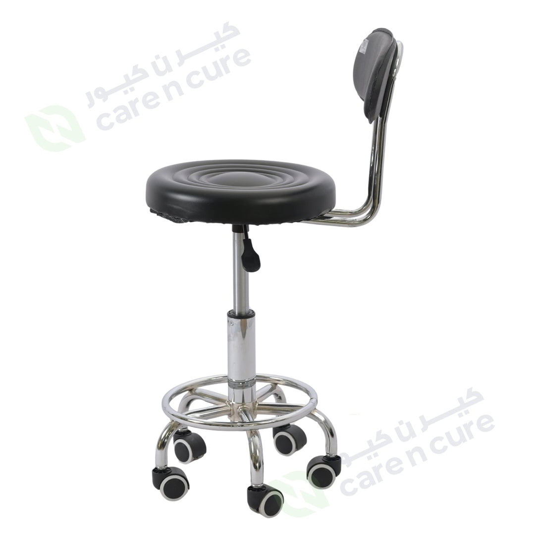 Escort Medical Stool With Back Support