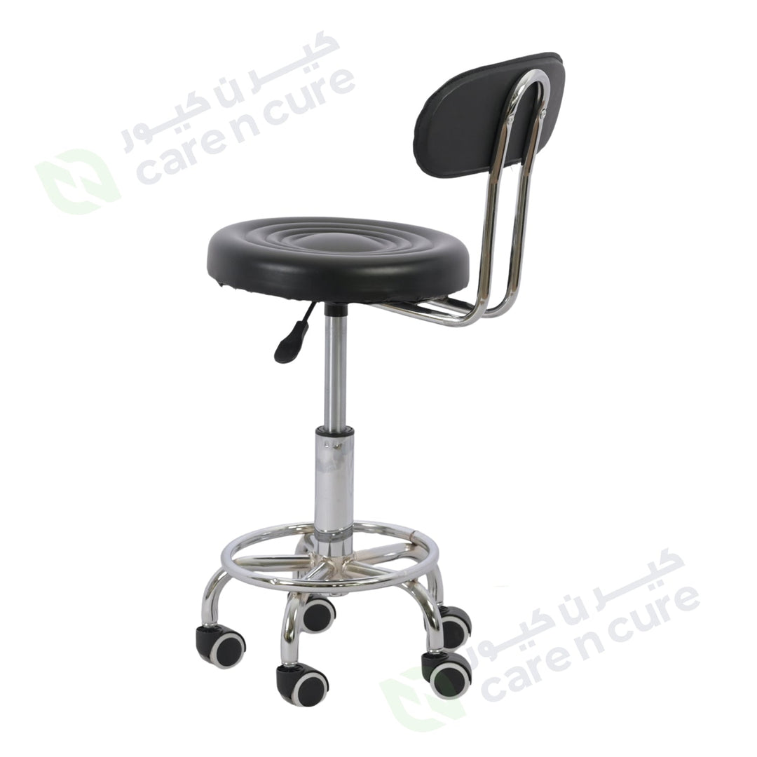 Escort Medical Stool With Back Support