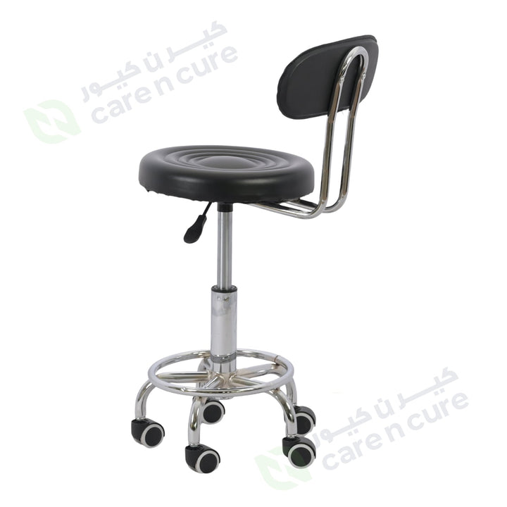 Escort Medical Stool With Back Support