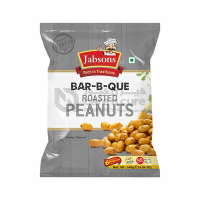 Jabson Roasted Peanut-Bar-B-Que 140 gm