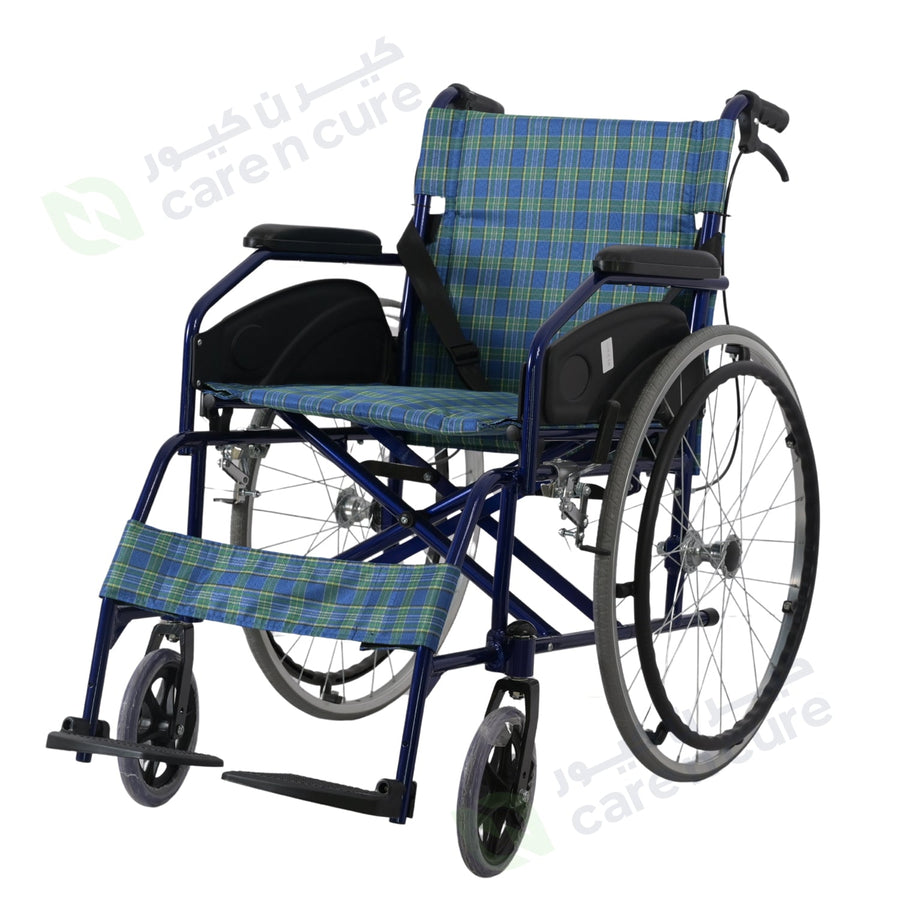 Escort Wheelchair Alk868L-46 Blue (868Lpj)