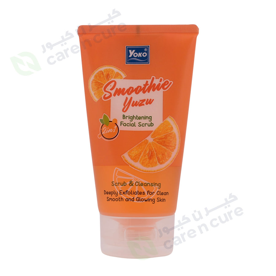 Yoko Smoothie Yuzu Brightening Facial Scrub 100ml