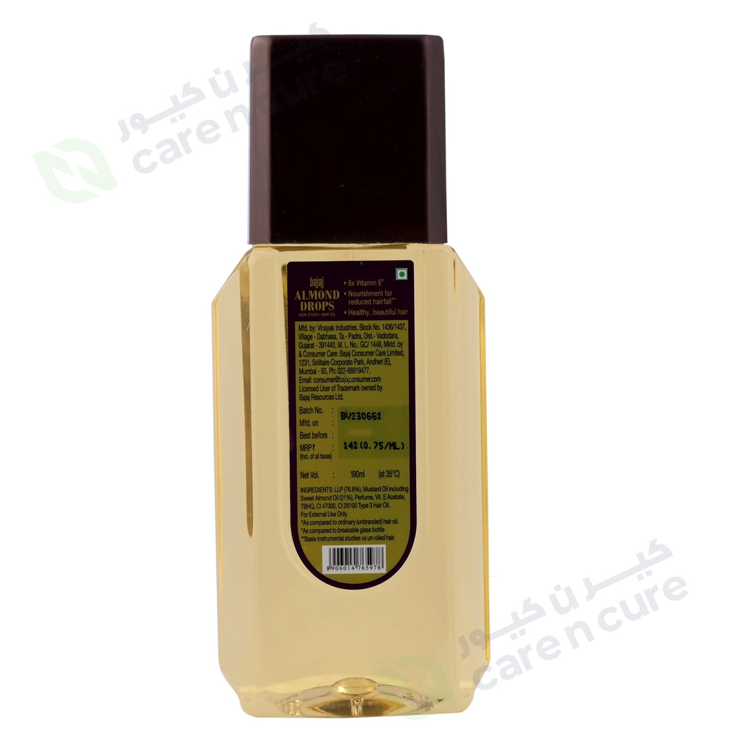 Bajaj Almond Drops Hair Oil 190ml