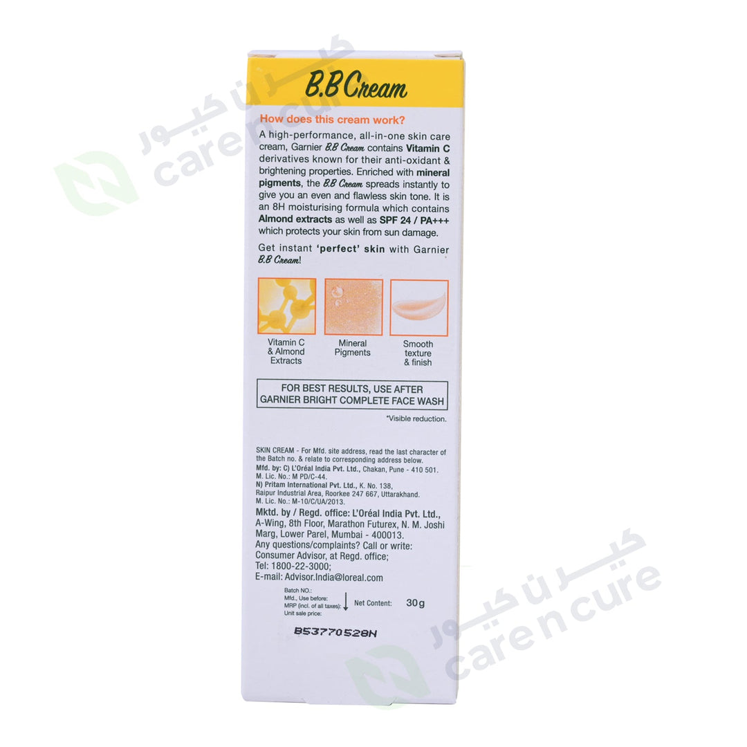 Garnier Vitamin C Bb Cream 30g