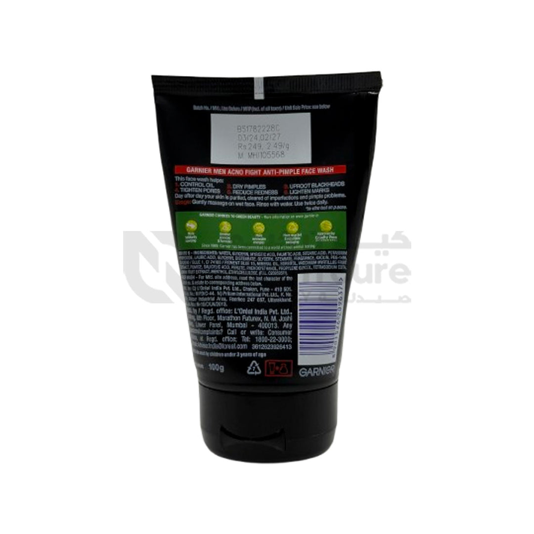Garnier Men Acno Fight Face Wash 100gm