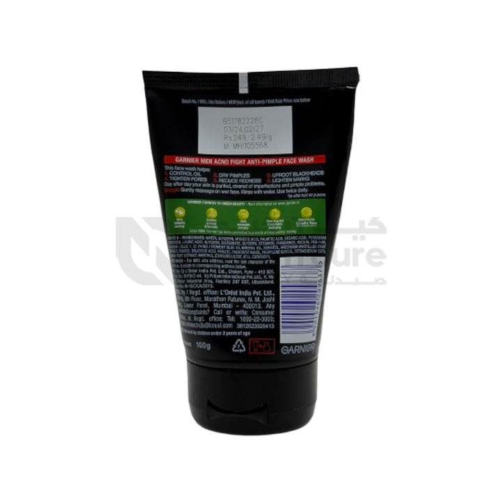 Garnier Men Acno Fight Face Wash 100gm