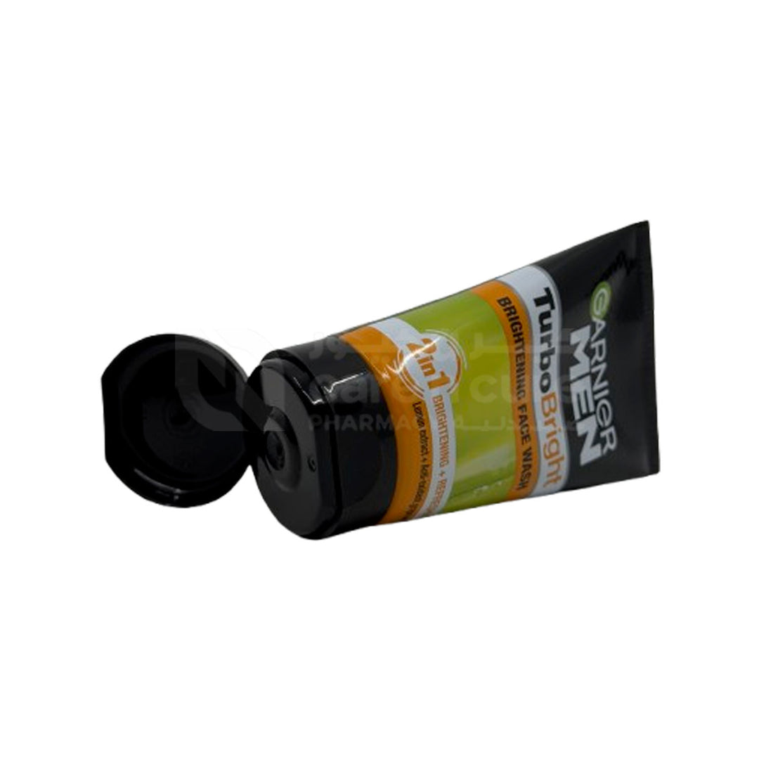 Garnier Men Turbo Brightening Face Wash Lemon 100g