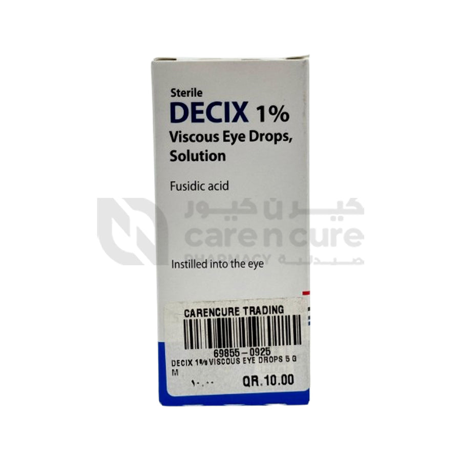 Decix 1% Viscous Eye Drops 5 gm