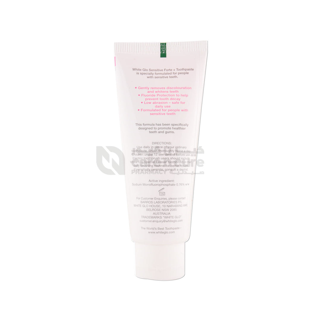 White Glo Sensitive Forte Toothpaste