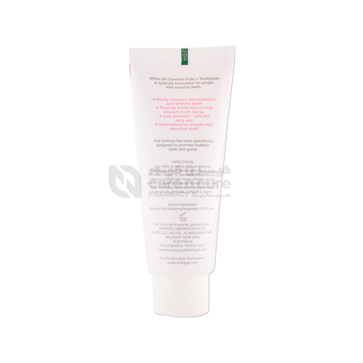 White Glo Sensitive Forte Toothpaste