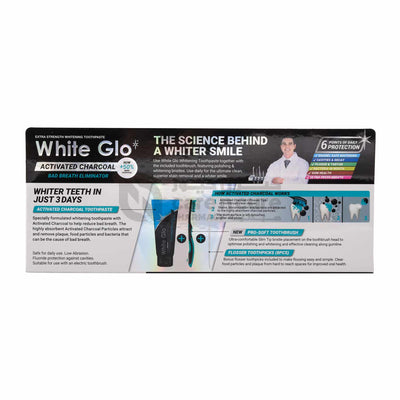 White Glo Charcoal B.B.E Toothpaste