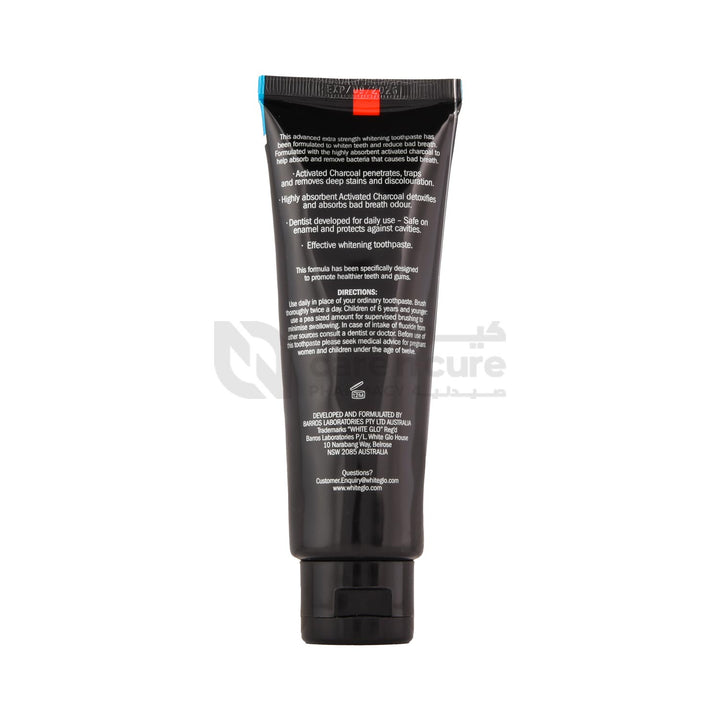 White Glo Charcoal B.B.E Toothpaste