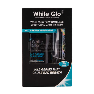 White Glo Charcoal Bad Breath Eliminator Mouthwash