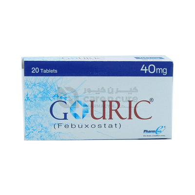 Gouric 40 mg Tablets 20 Pieces