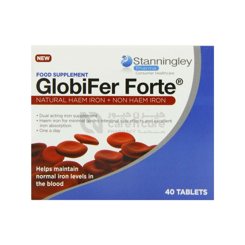 Globifer Forte Plus Tablet 40 Pieces