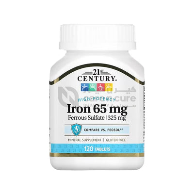 21st Century Iron 65 mg 120 Pieces - Buy 1 Get 1
